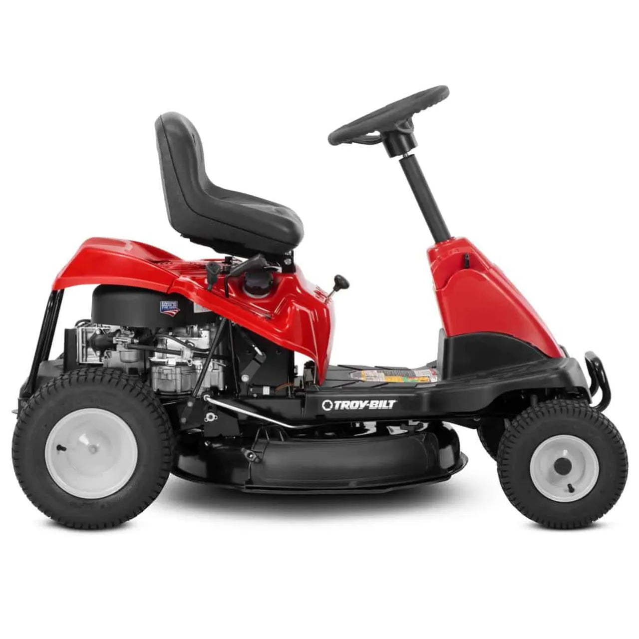 30 in. 10.5 HP Briggs and Stratton Engine 6-Speed Manual Drive Gas Rear Engine Riding Mower with Mulch Kit Included